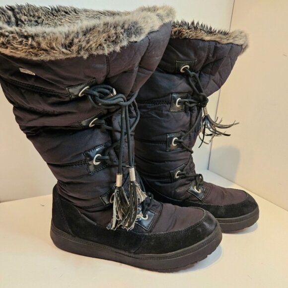 WIND RIVER Snow Queen Faux-fur Lined T-Max Insulated Winter Boots (9) - Picture 2 of 12